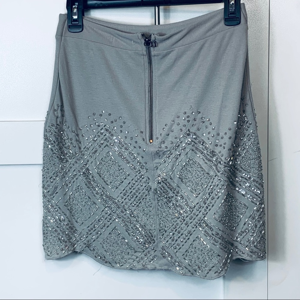 Sequence Mini Skirt Jersey Material - image 4